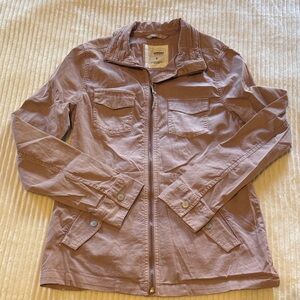 Sonoma Women's Small Mauve Utility Jacket super cute NWOT